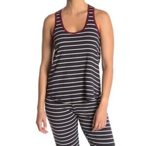 PJ Salvage Striped Racerback Tank Top, Sz S